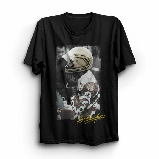 New Official Joey Dunlop Signed T'Shirt -