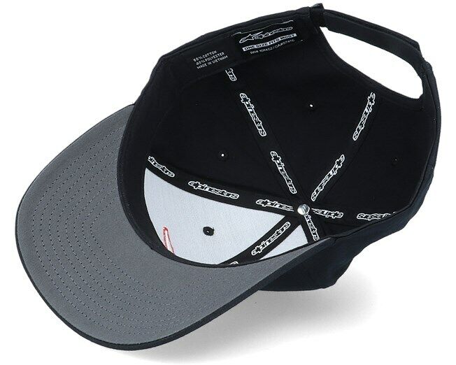 Alpinestar Trace Velo Black Baseball Cap - 1230 81009