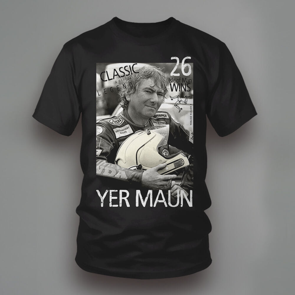 Official Joey Dunlop Yer Maun Tshirt Rpmmotocom