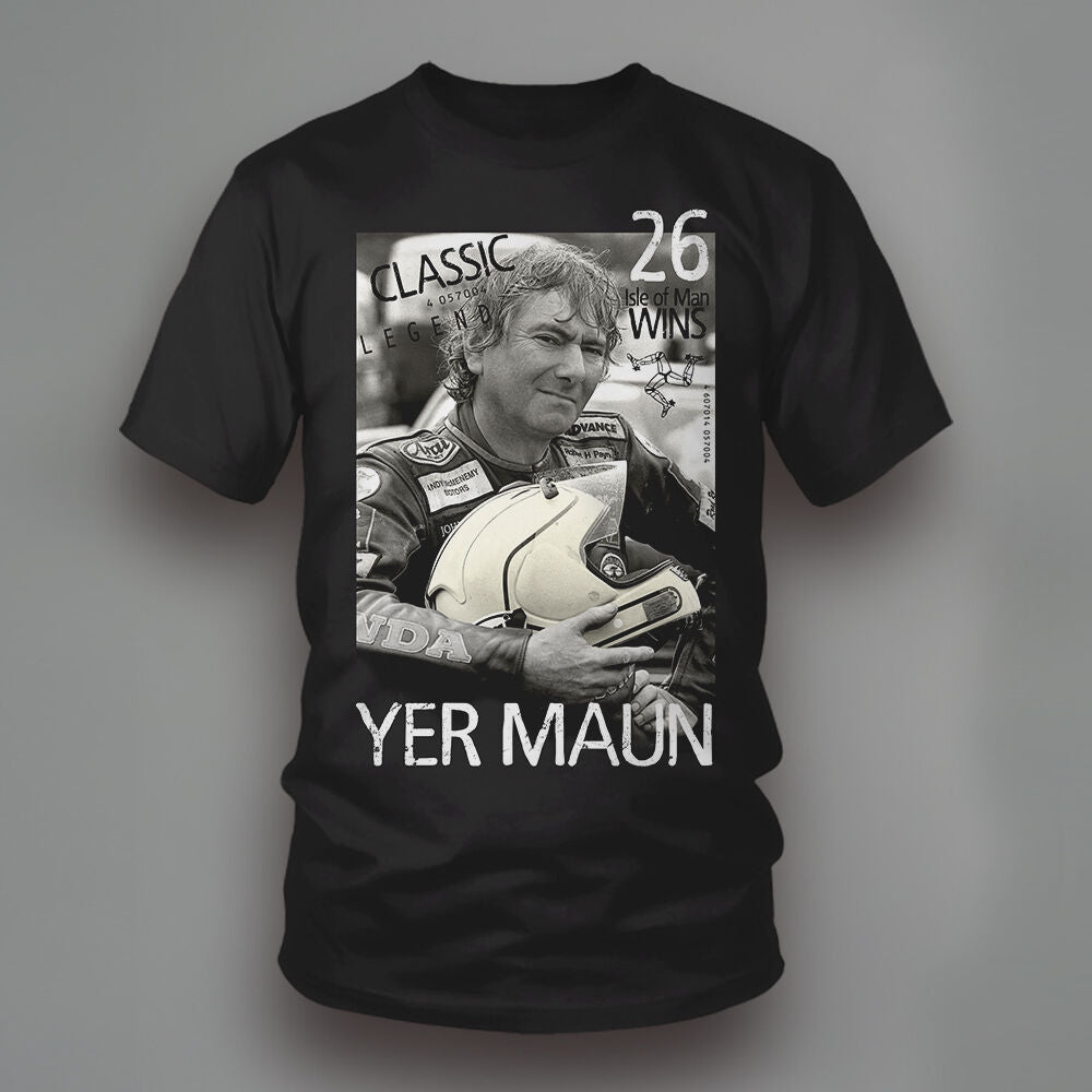 Official Joey Dunlop Yer Maun T'shirt