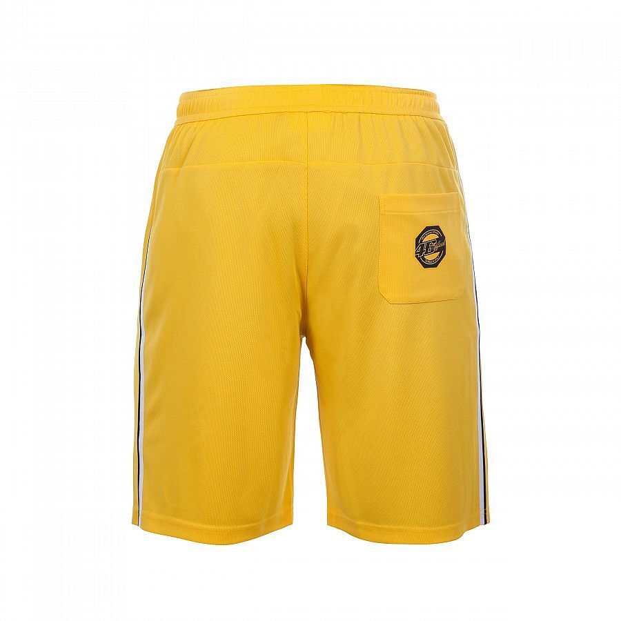 VR46 Official Valentino Rossi Yellow Bermuda Shorts - Vrmsp 262101