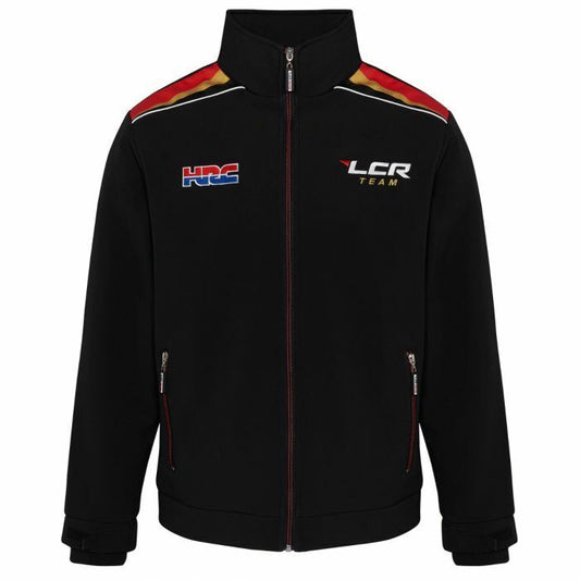 Official LCR Honda Team Black Soft-Shell Jacket -19LCRc-Ajf Black