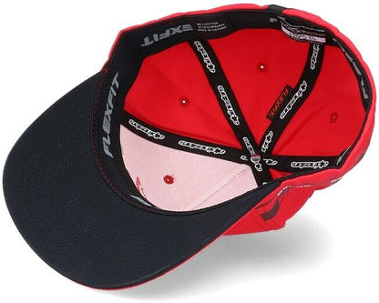 Alpinestar Overtake Race Flexifit Red Baseball Cap - 1230 81014