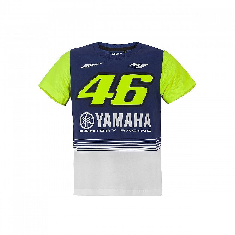VR46 Official Valentino Rossi Dual Yamaha Kids T-Shirt Ydkts 272503 / 2603