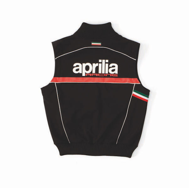 Official Aprilia Team Black Softshell Body Warmer