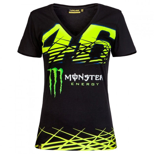 Official Valentino Rossi VR46 Monster Woman's T-Shirt - Vrwts 217304