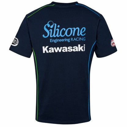 Official Silicone Racing Kawasaki Team Custom T Shirt - 19Sk-Act