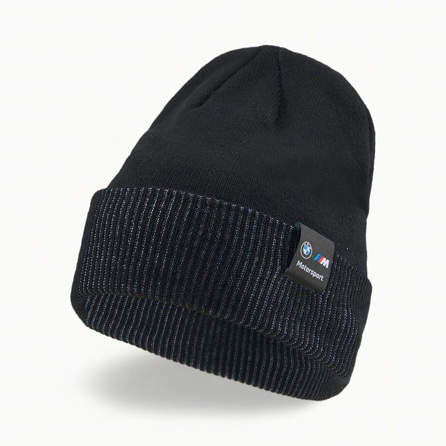 Official BMW Motorsport Msport Classic Cuff Beanie Hat - 024024_01