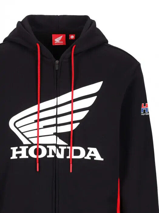 Official HRC Honda Racing Black Hoodie - 22 28003