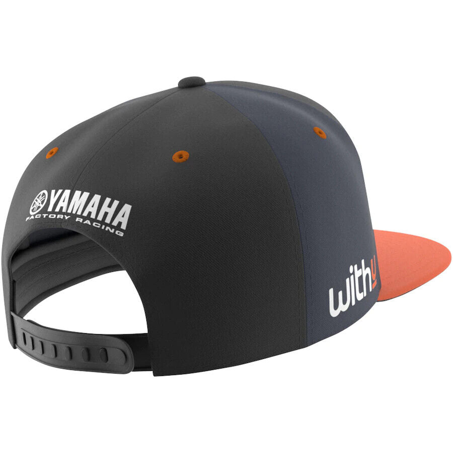 Official Rnf Yamaha Team Flat Peak Baseball Cap - 13339042