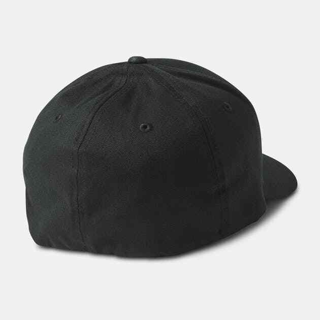 Fox Racing Ellipsid Black Flexifit Baseball Cap - 24421-017