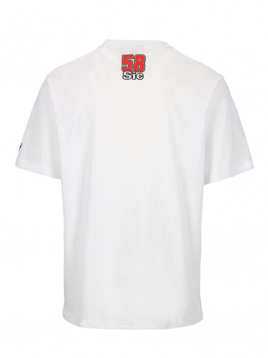 Official Marco Simoncelli Sic 58 T Shirt - 22 35004