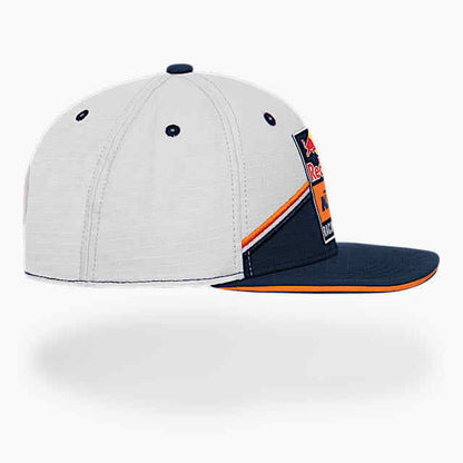 Official Red Bull KTM Racing Stone Flat Peak Cap - KTMxm016