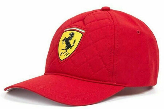 Scuderia Ferrari Fan's Quilted Red Baseball Cap - 130181044 600