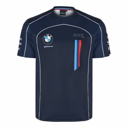 Official BMW Mottorad WSBK All Of Print T Shirt - 20BMW-Sbk-Aopt-Blue