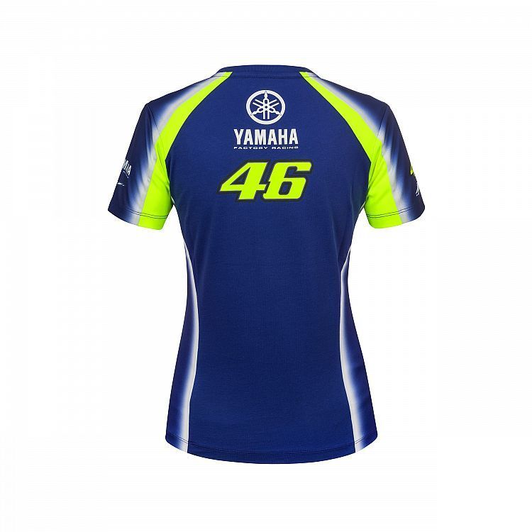 VR46 Official Valentino Rossi Dual Yamaha Womans T'shirt - Ydwts 314309