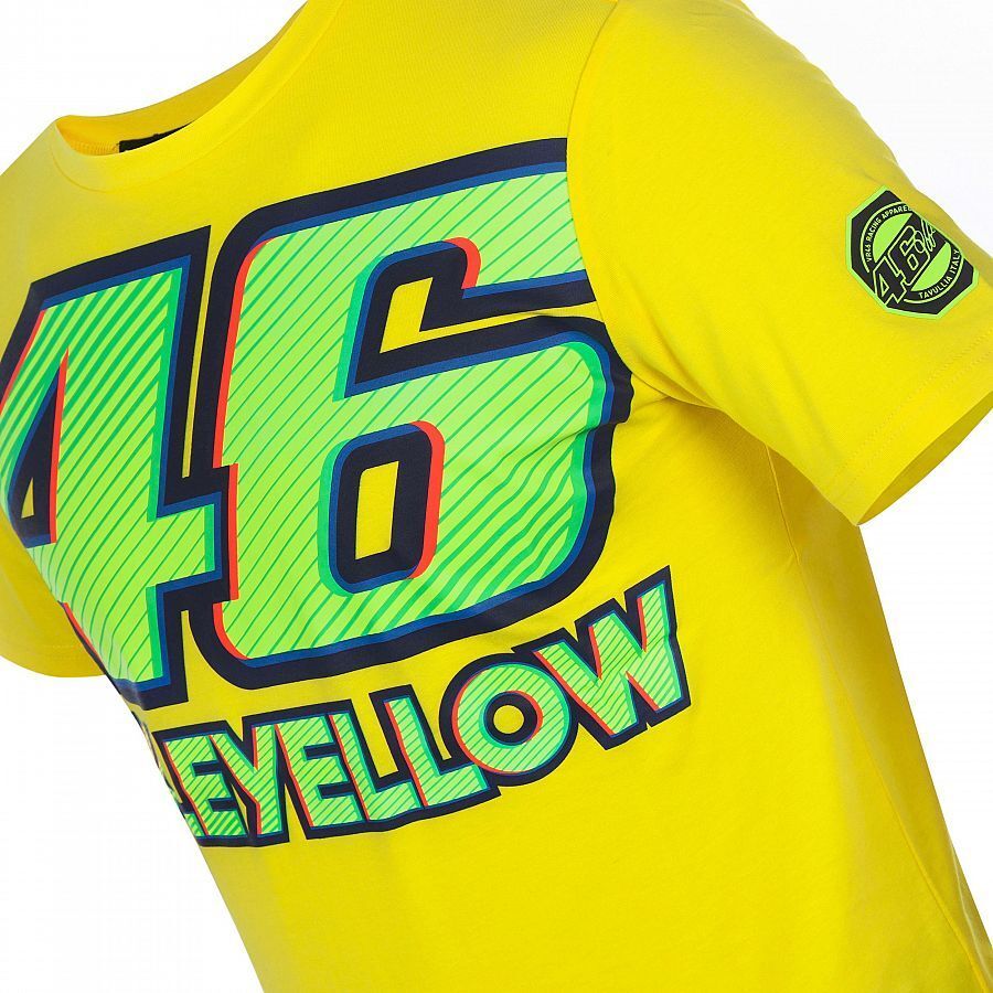 Official Valentino Rossi Yellow 46 T'Shirt - Vrmts 261701