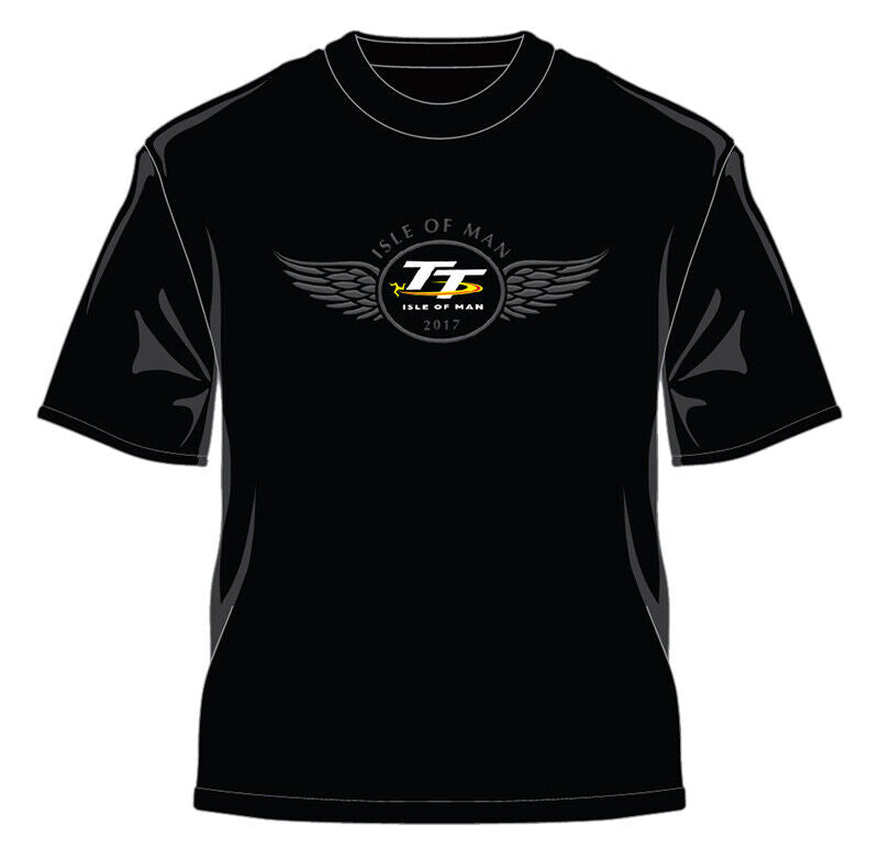Official Isle Of Man TT Races 2017 Wing's T'Shirt - 17Ats
