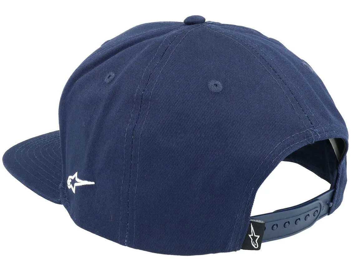 Alpinestars Belvedere Navy Snapback Baseball Cap - 1232 81050 70