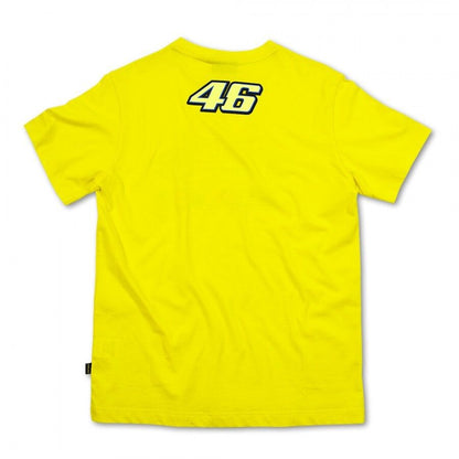 New Official Valentino Rossi VR46 Valentino T-Shirt Yellow - Vrmts 106701
