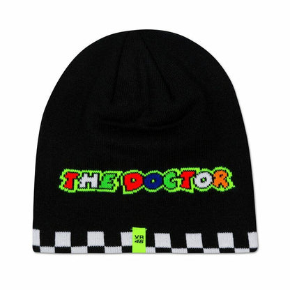 Official Valentino Rossi VR46 Kids Double Sided Doctor Beanie - Vrkbe 393603