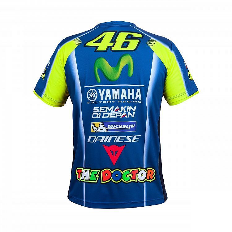 VR46 Official Valentino Rossi Replica Leather's Mans T Shirt .. Ydmts 273809