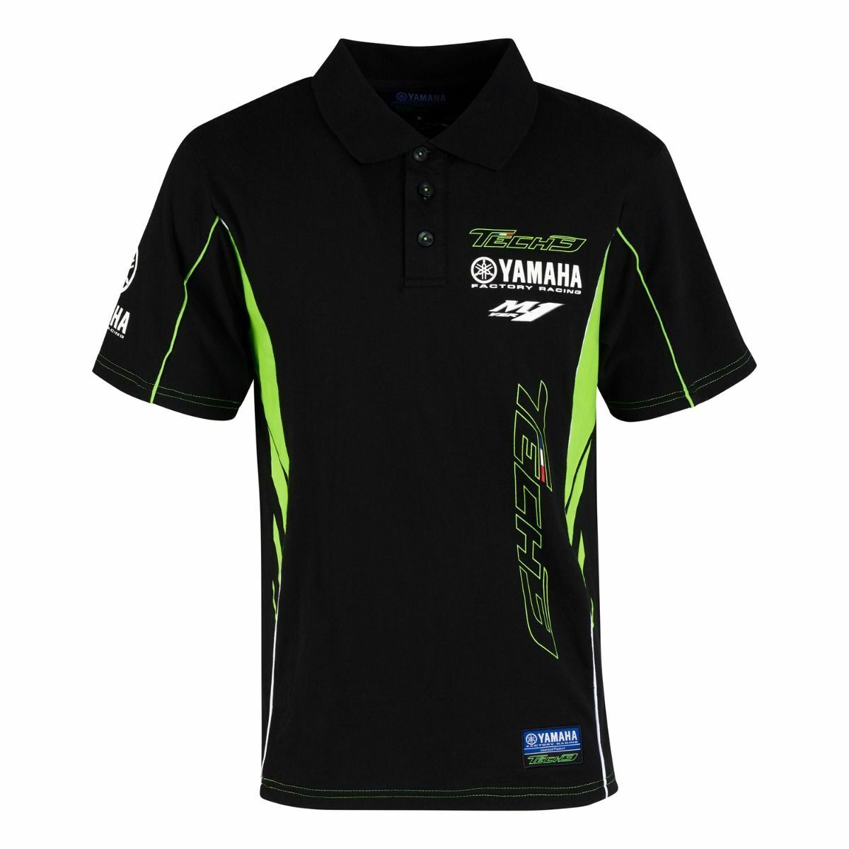 Official Tech 3 Yamaha Team Polo Shirt - 18T3Yam-Ap1