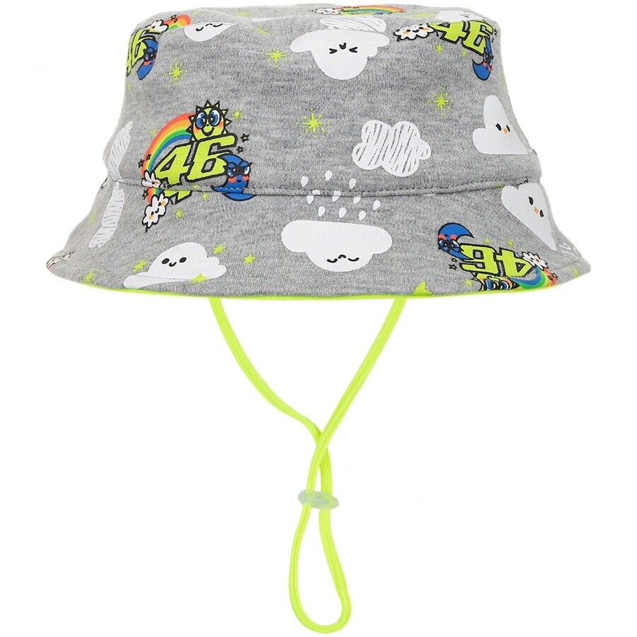 Official VR46 Valentino Rossi Babies Fisherman Hat . Vrkfh 435505