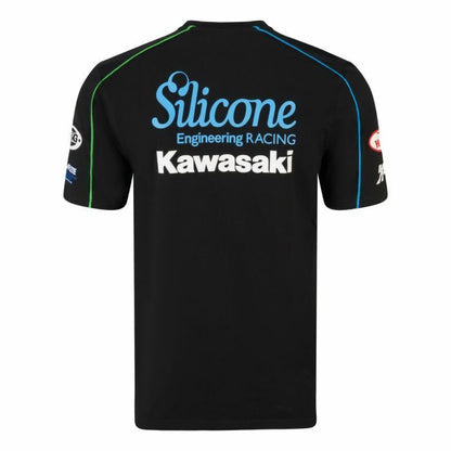 Official Silicone Racing Kawasaki Team Custom T Shirt - 20Sk-Act
