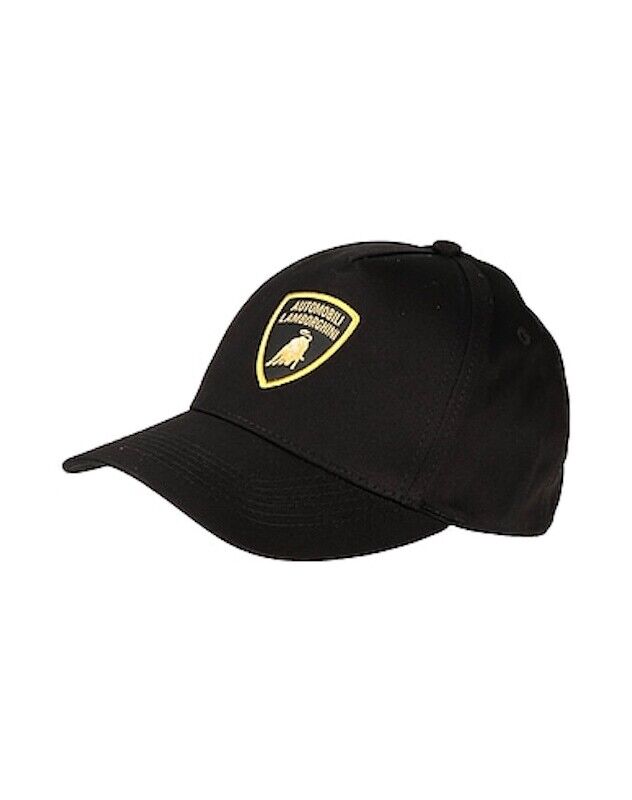 Official Lamborghini Black Adjustable Baseball Cap - 9015368