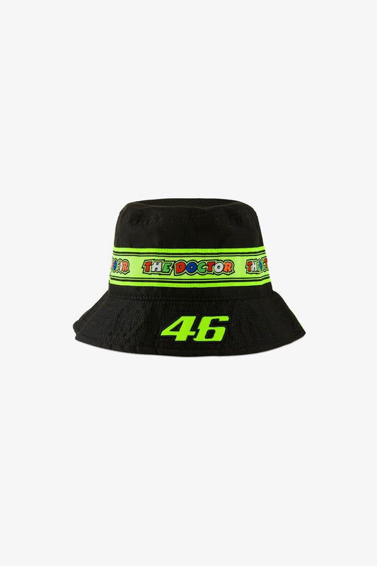 Official Valentino Rossi VR46 The Doctor Bucket Cap - Vrkfh 390604