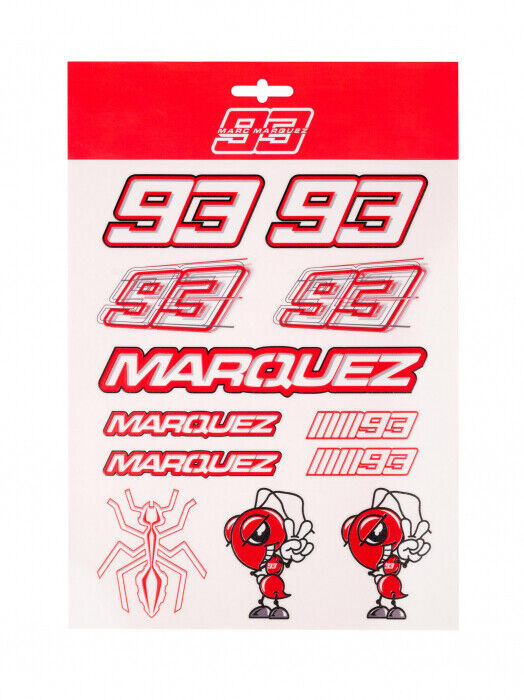 Official Marc Marquez Large Sticker Set - 20 53019