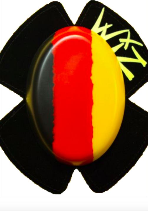 Wiz German Flag Knee Sliders (1 Set)