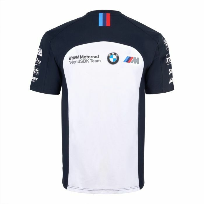 Official BMW Mottorad WSBK Team T Shirt - 20BMW-Sbk-Act-White