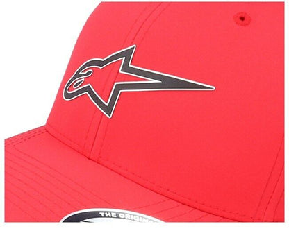 Alpinestar Ageless Wind Proof Tech Red Baseball Cap - 1230 81000