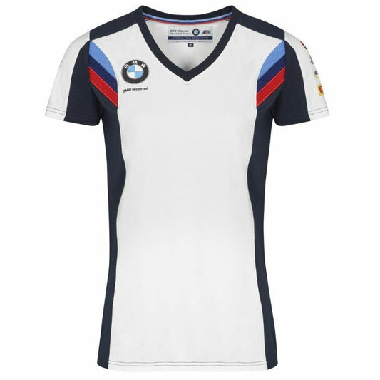 Official BMW Mottorad WSBK Team Woman's T Shirt - 19BMW-Sbk-Lt-White