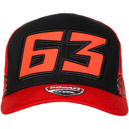 Official Ducati Francesco Bagnaia Kids Baseball Cap - Dbkca 467707