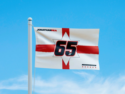 Official Jonathan Rea #65 Flag - Sbk23Riufg002Mul
