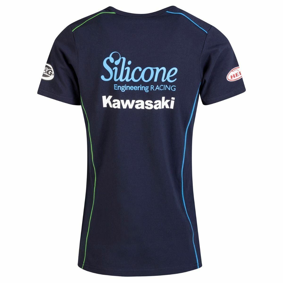 Official Silicone Racing Kawasaki Team Ladies T Shirt - 19Sk-Lt