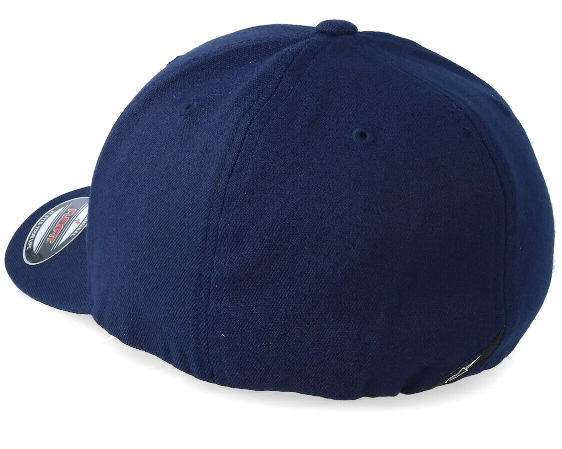 Alpinestar Heritage Blaze Hat Flexifit Navy/Grey Baseball Cap - 1019-81112