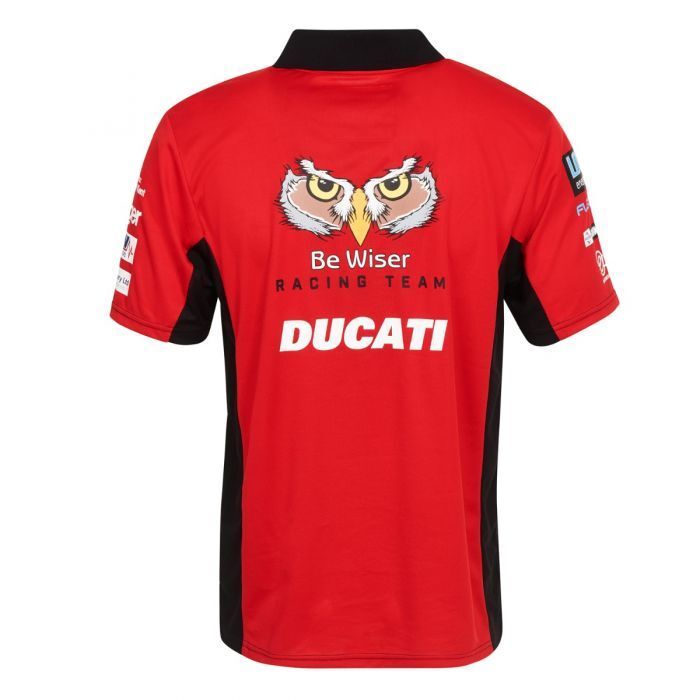 Official PBM Be Wiser Ducati Team Polo Shirt . 18PBM-Ap1