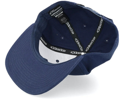 Alpinestars Belvedere Navy Snapback Baseball Cap - 1232 81050 70