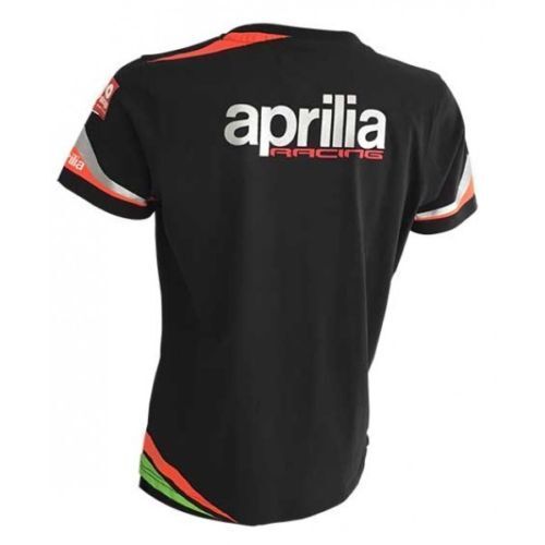 New Official Aprilia Spinoff Kids Black T-Shirt