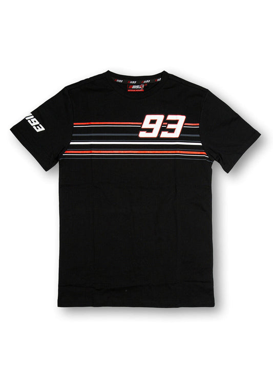 New Official Marc Marquez 93 Stripes T-Shirt - Mmmts 156504