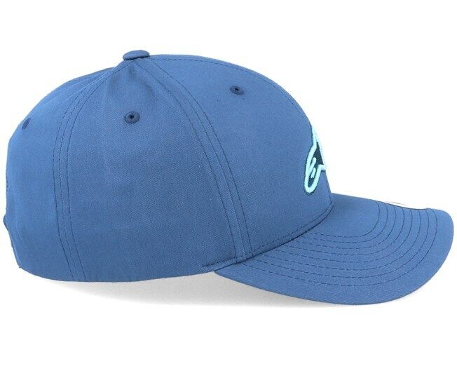 Alpinestar Ageless Popper Blue Baseball Cap - 1210 81030