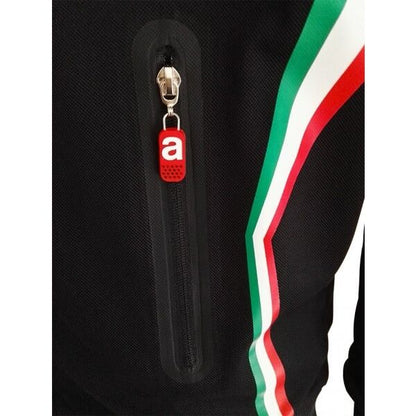 Official Gresini Aprilia Team Woman's Black Zip Up Sweatshirt - A1Fefz17Rew