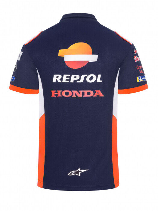 Official Repsol Honda Team Blue Polo Shirt - 20 18502