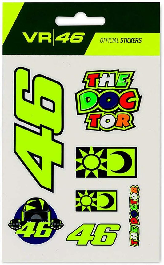 Official Valentino Rossi VR46 Small Sticker Set - Yrust 399703