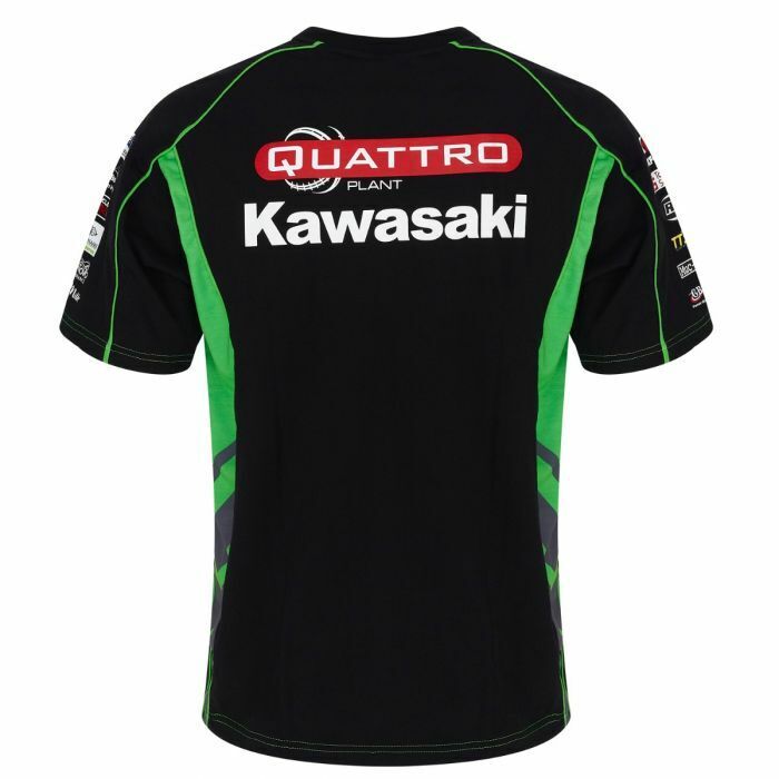 Official Quattro Plant Kawasaki Team Custom T Shirt - 19Qk-Act