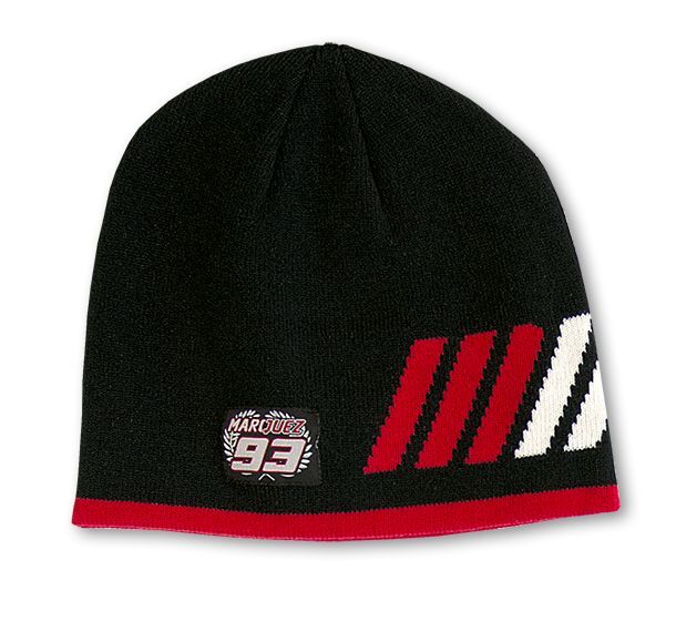 New Official Marc Marquez 93 Black Beanie - Mmmbe 60104